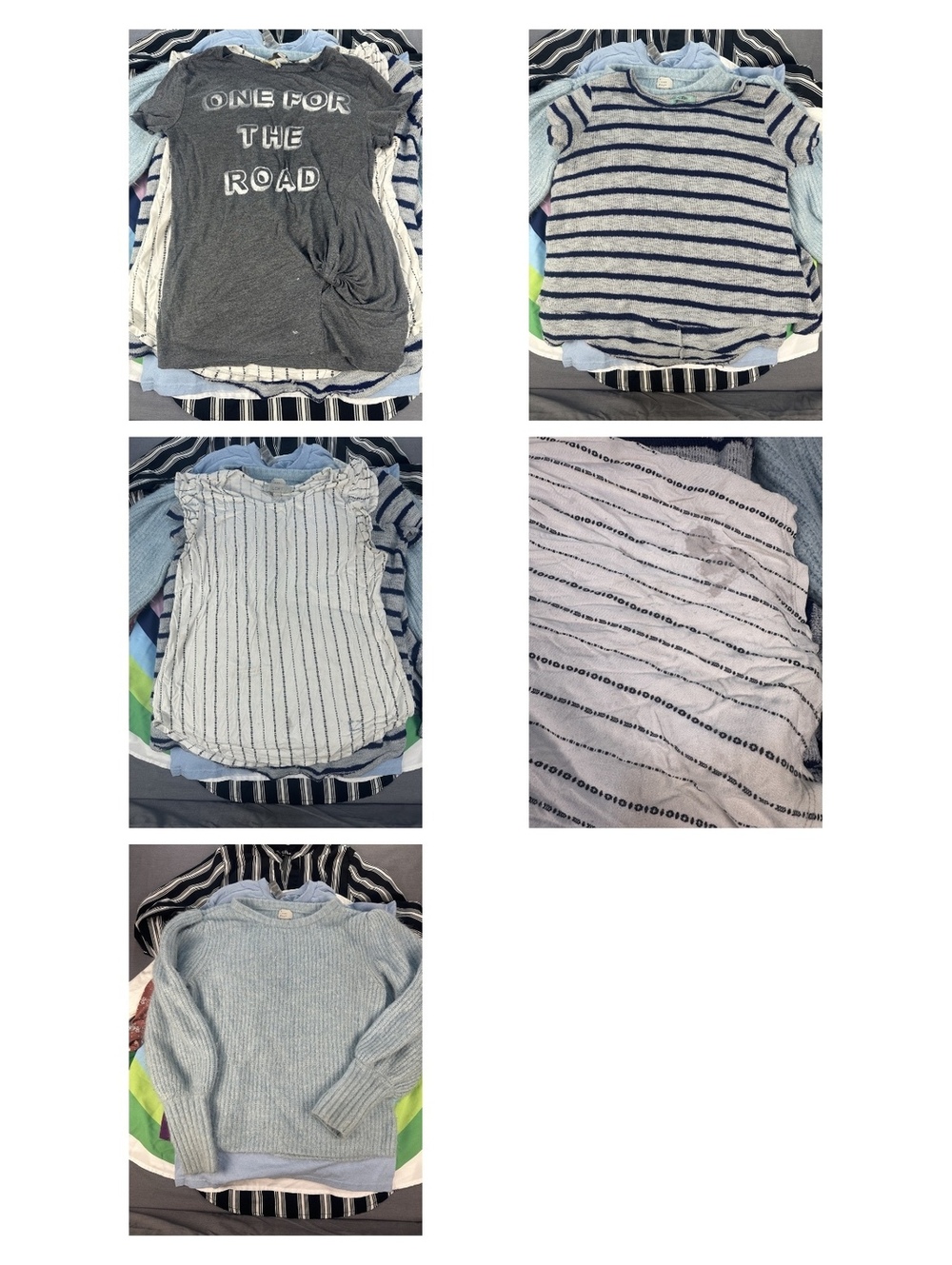 Bundle 8lb box of random women’s clothing various brands and sizes